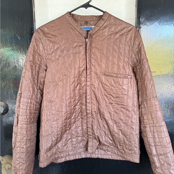 Brown Quilted Lightweight Jacket - Picture 1 of 5